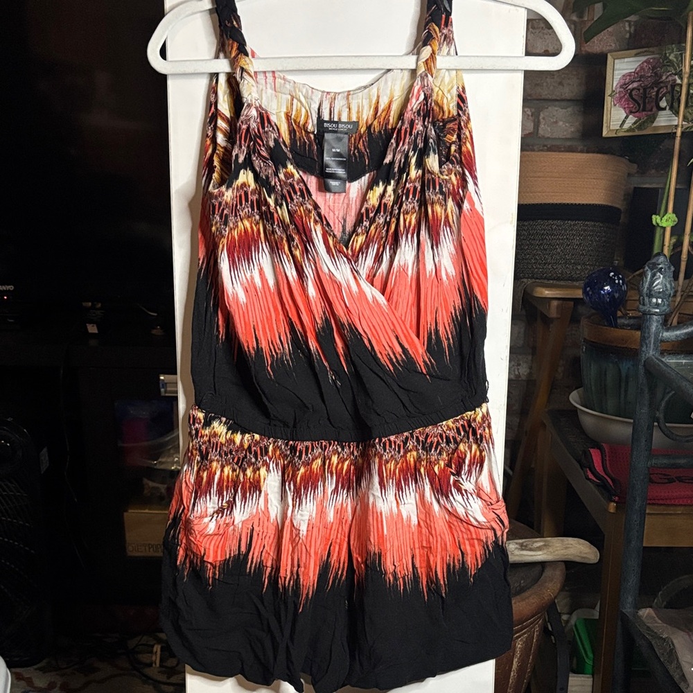 Vibrant Multicolor Sleeveless Romper- (Box#5)
